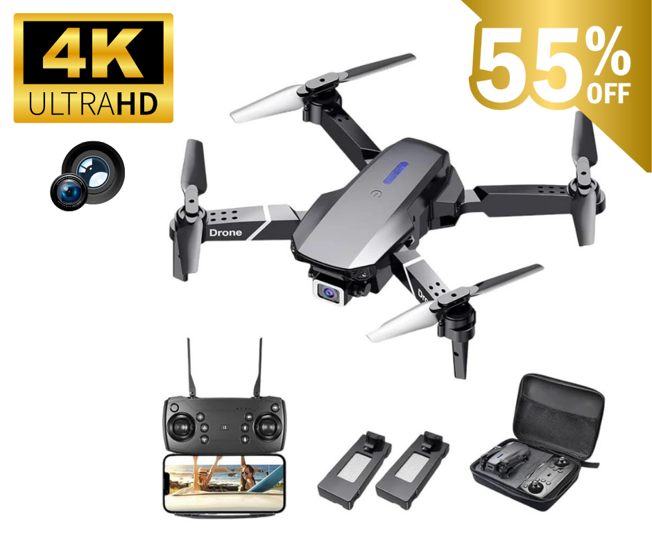 Drone Con Doble Cámara 4K 🎥